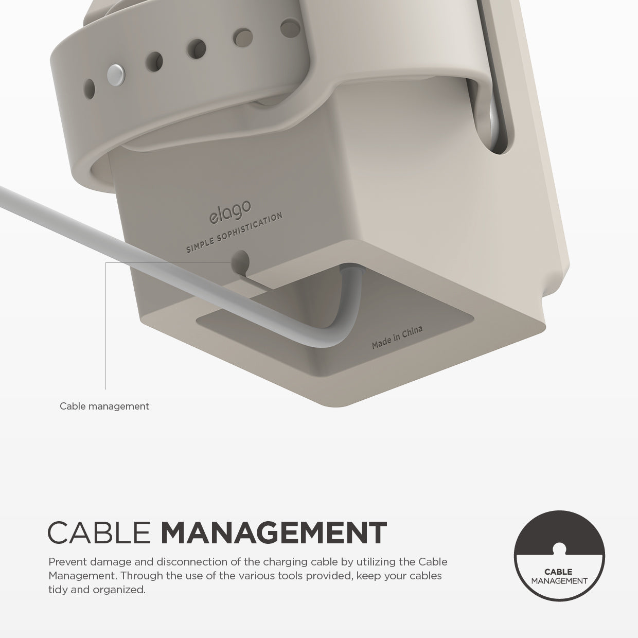 Elago - W3 Stand for Apple Watch
