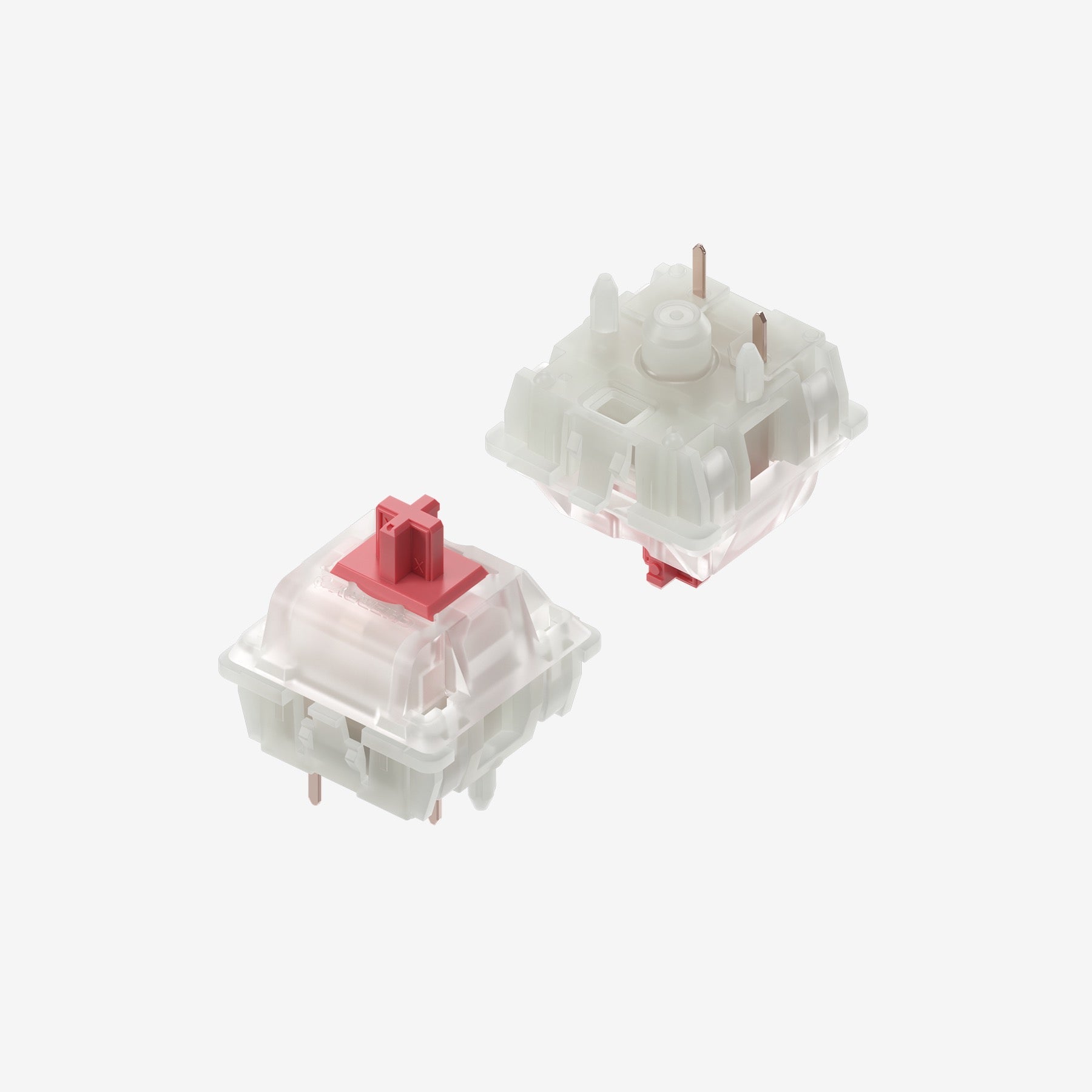 Cherry x NuPhy - Silent Red Clear-Top Switches