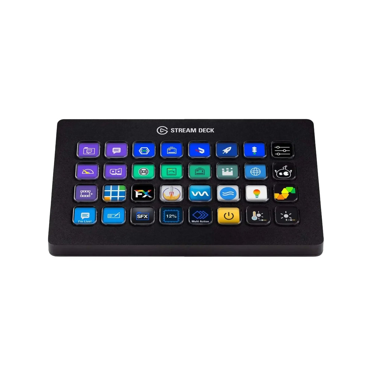 Stream Deck – klawiatura z kolorowymi przyciskami do streamowania i pracy w Home Office
