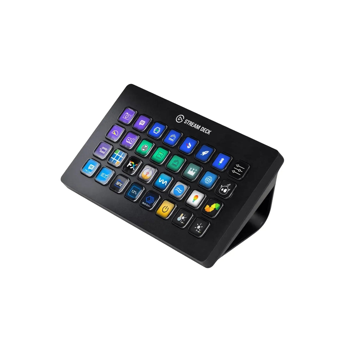 Stream Deck – klawiatura sterująca z kolorowymi przyciskami do streamowania i pracy w Home Office