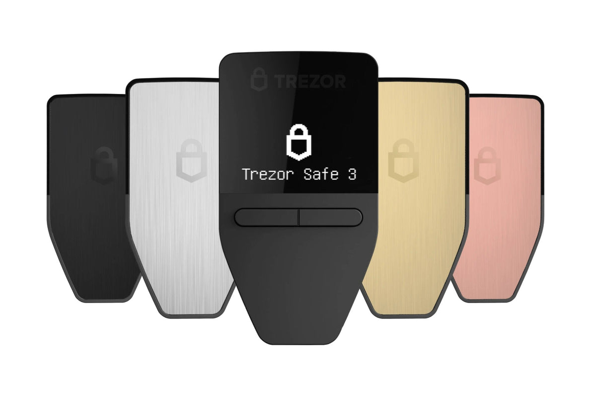 Trezor - Safe 3 - Cryptocurrency Wallet