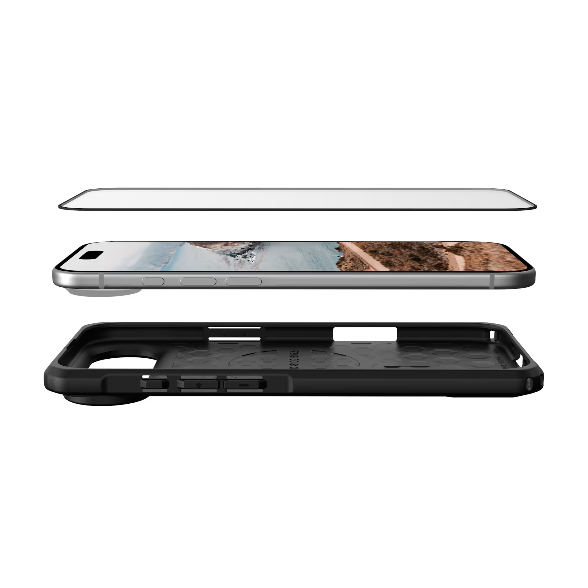 UAG - Glass Screen Protector Shield for Apple iPhone 17 / Pro / Pro Max / Air