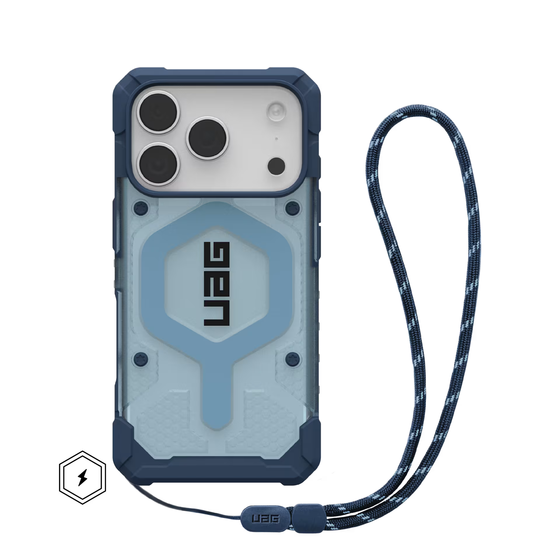 UAG - Pathfinder Clear Case & Lanyard - Pro Case for iPhone 17 / Pro / Pro Max / Air