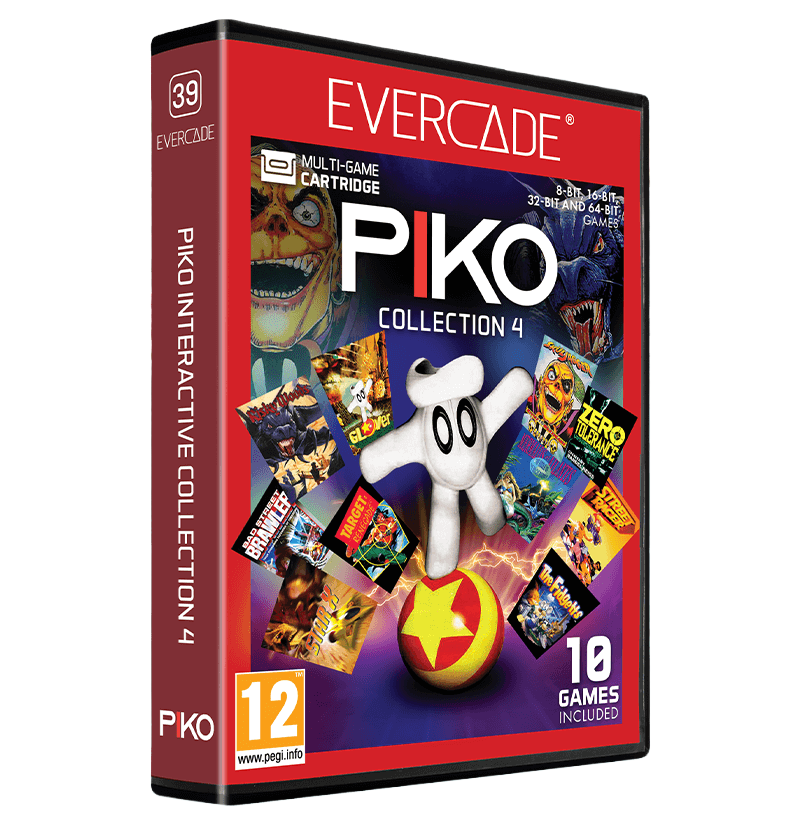 Evercade - Piko Interactive Collection 4 - Retro Games Set