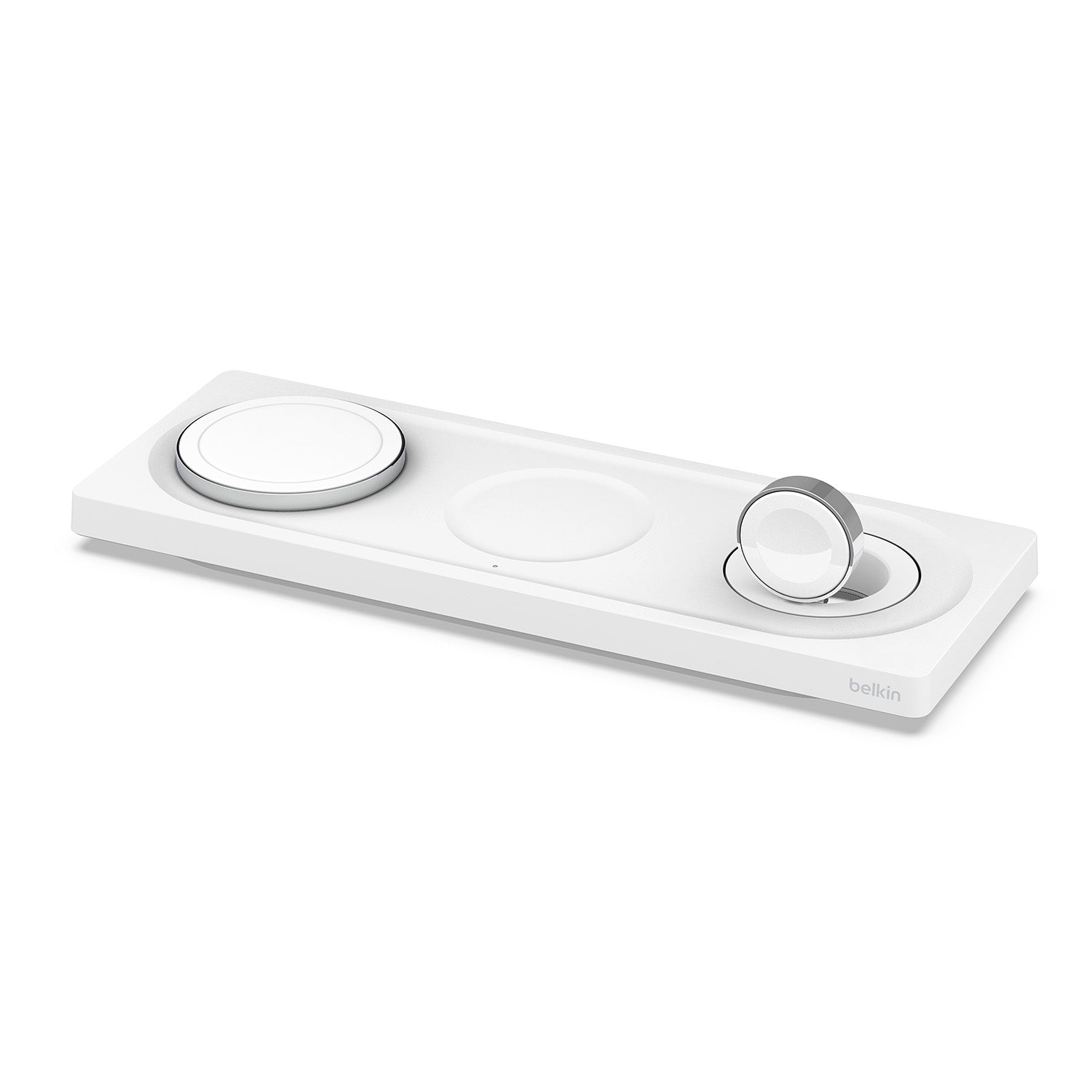 Belkin - BoostCharge Pro 3-in-1 Wireless Charging Pad with Official MagSafe Charging 15W