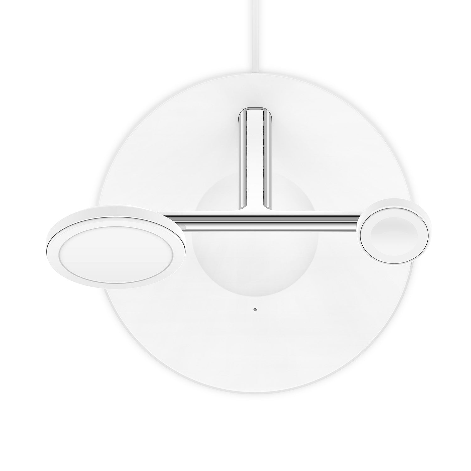 Belkin - BoostCharge Pro 3-in-1 Wireless Charger with Official MagSafe Charging 15W