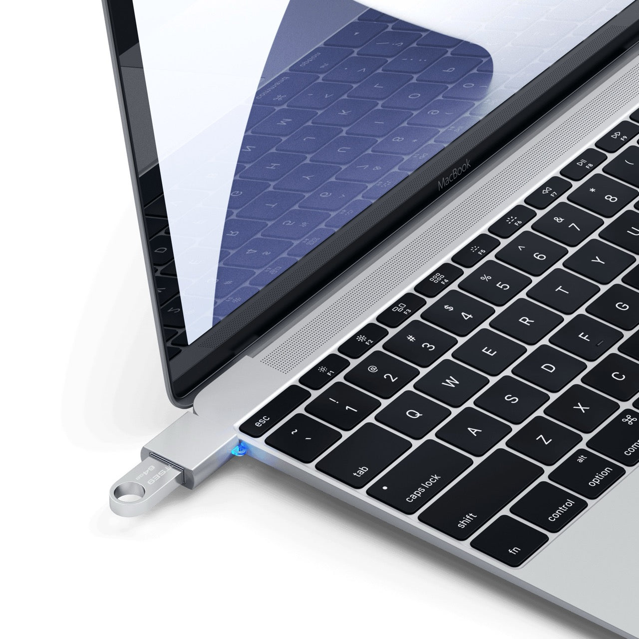 Satechi - Aluminum USB-C to USB-A 3.0 Adapter