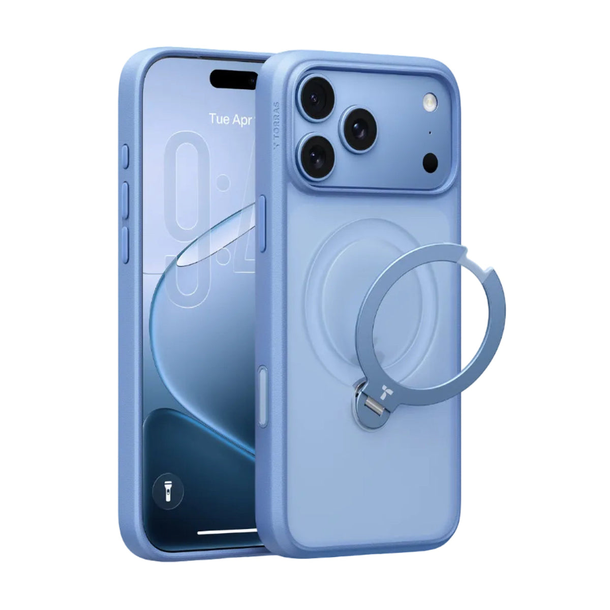Torras - Ostand Q3 Spin MagSafe - Case for iPhone 18 Pro Max andiPhone 17 Pro Max
