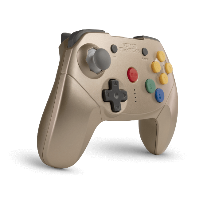 Retro Fighters - Brawler64 Bluetooth NSO Gold Limited Edition