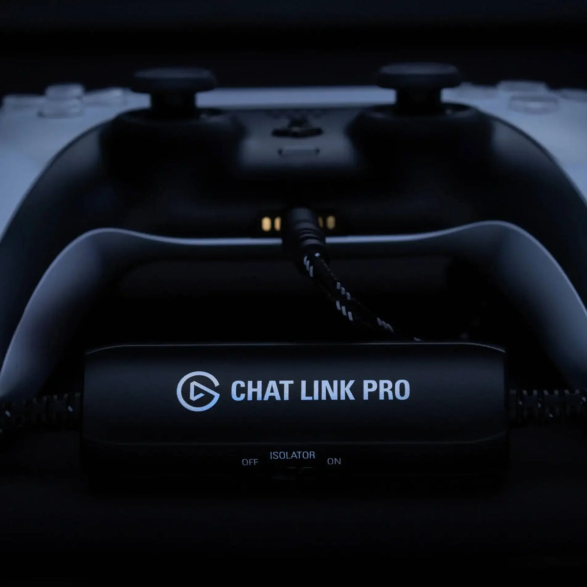 Chat Link Pro – akcesoria do kontrolera gier z izolatorem dźwięku, idealne dla streamerów i graczy