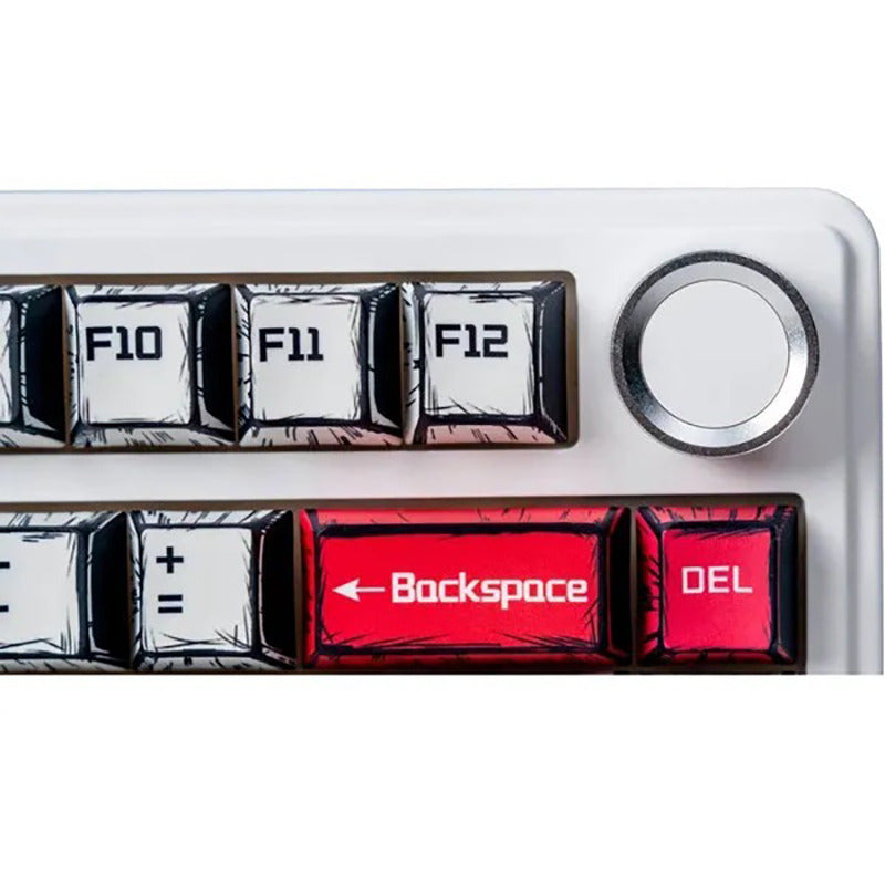 AULA - F75 - Gasket-Mounted Triple Modes Wireless Mechanical Keyboard - Comic