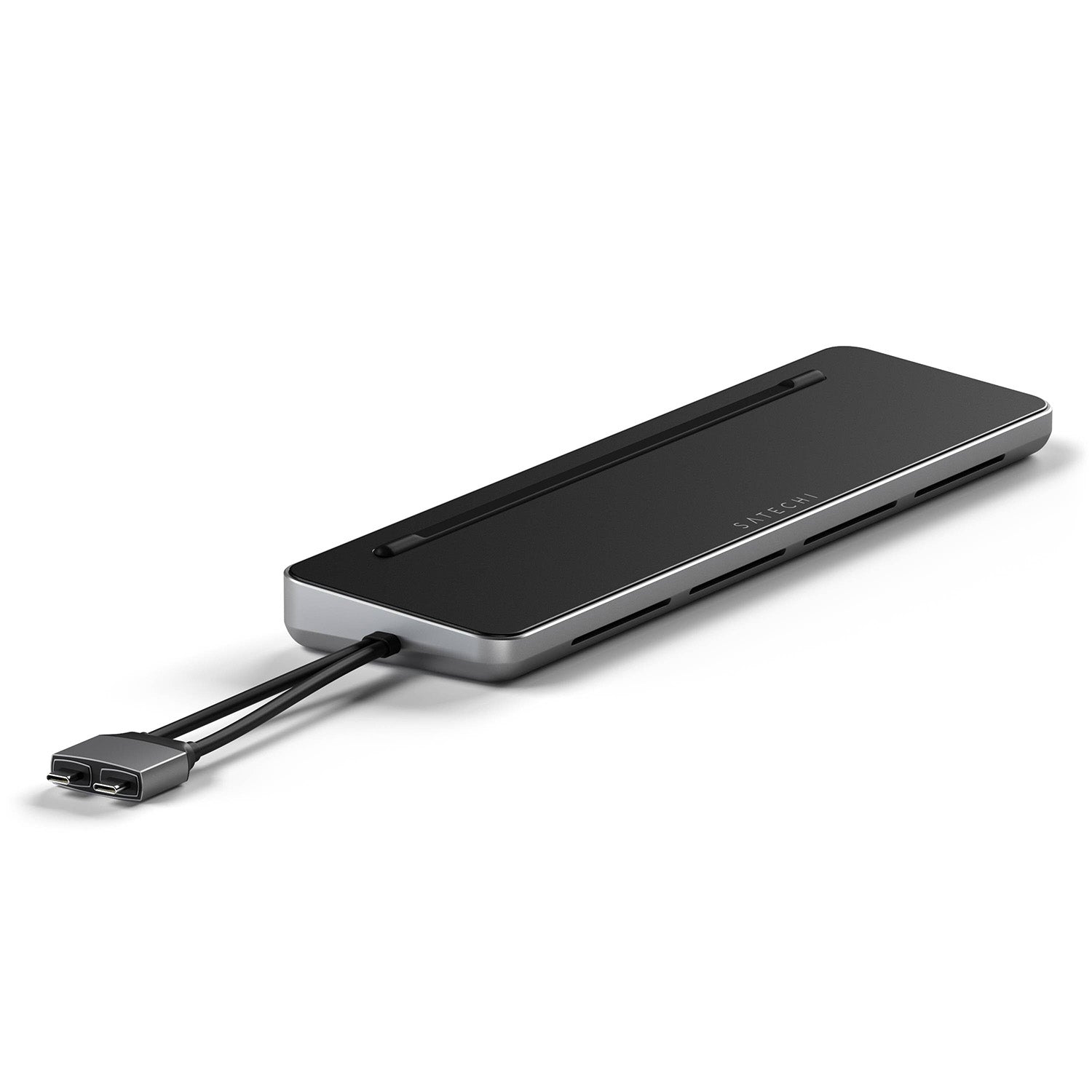 Satechi - Dual Dock Stand - Docking Station with NVMe SSD Enclosure