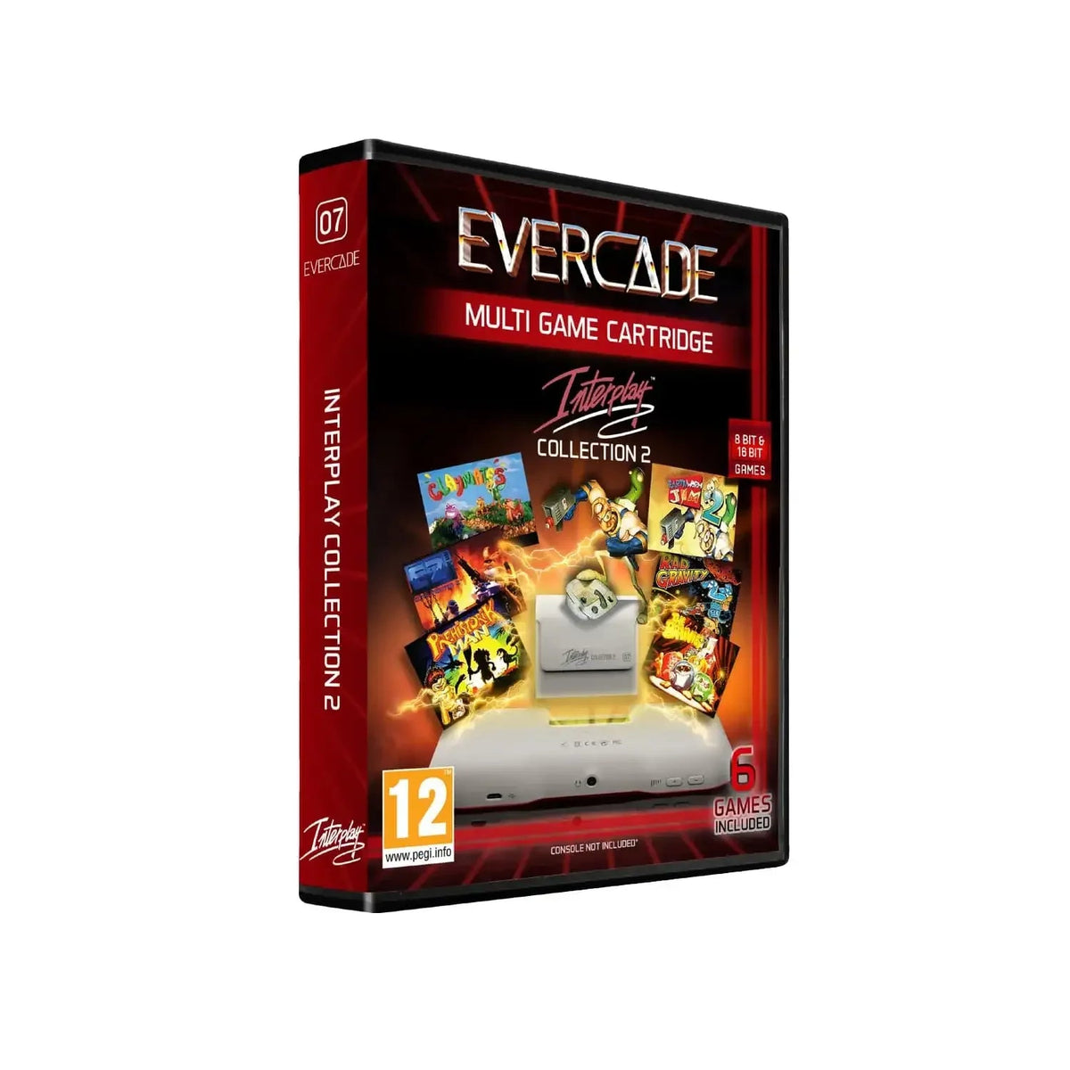 Evercade Interplay Collection 2 – multi game cartridge z 6 klasycznymi grami 8-bit i 16-bit