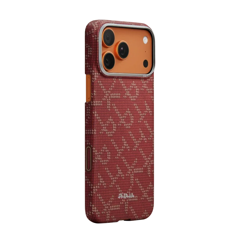 PITAKA - Leaping Edge Case Gold Red