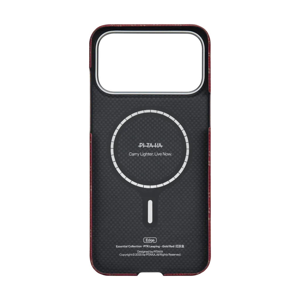 PITAKA - Leaping Edge Case Gold Red