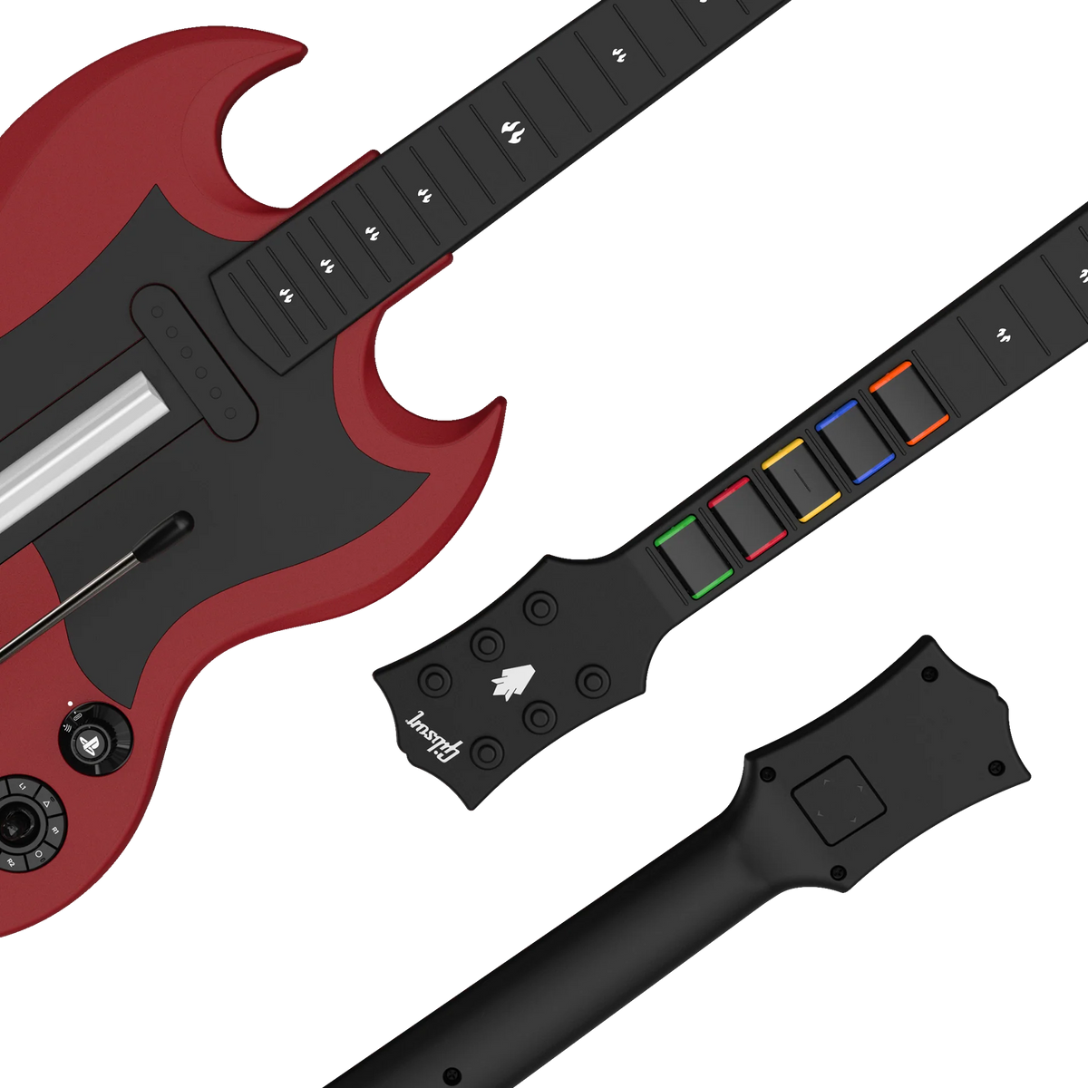 CRKD - Gibson SG Cherry 20th Anniversary Edition Guitar Wireless Controller for PlayStation® and PC