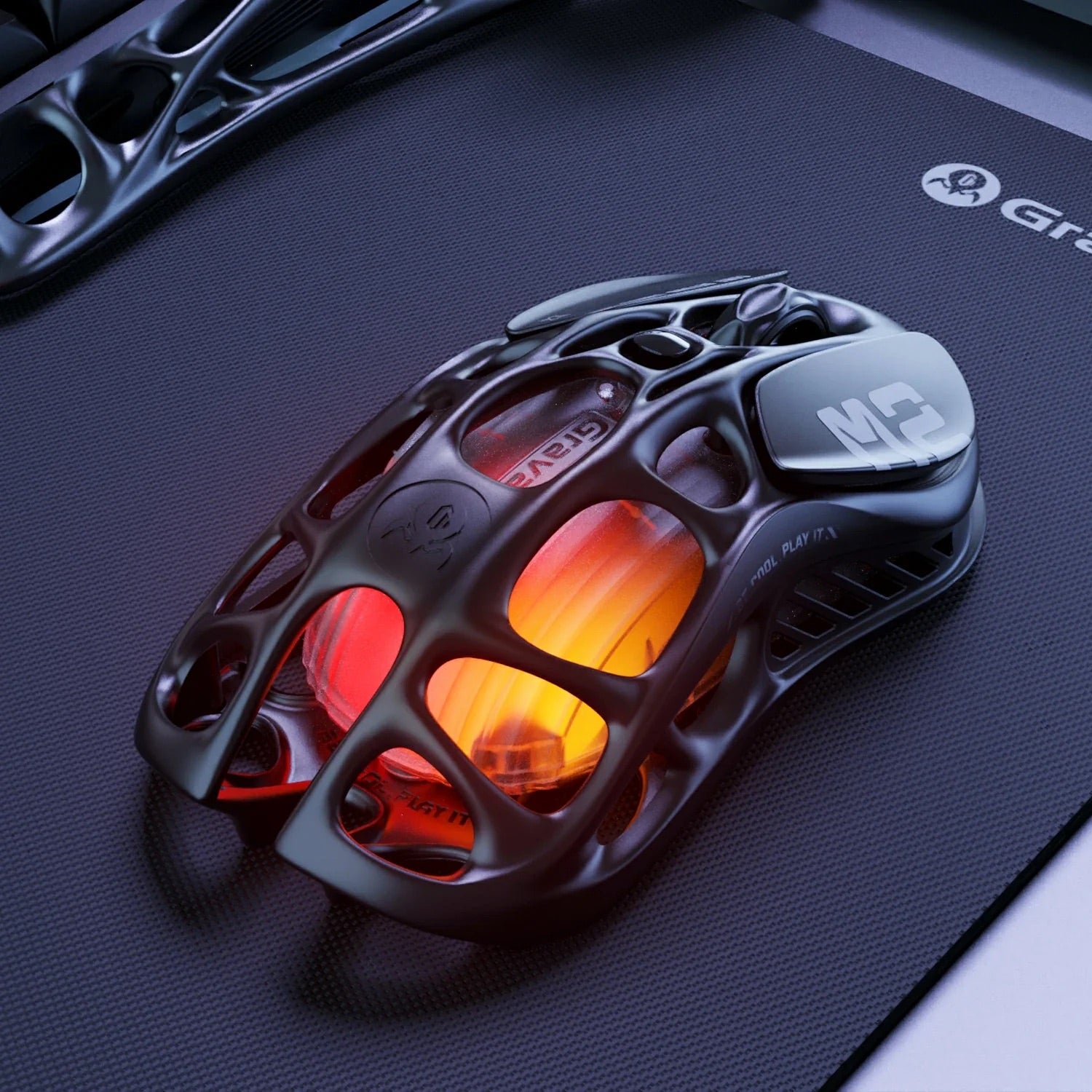GravaStar - Mercury M2 Stealth Black - Wireless Gaming Mouse