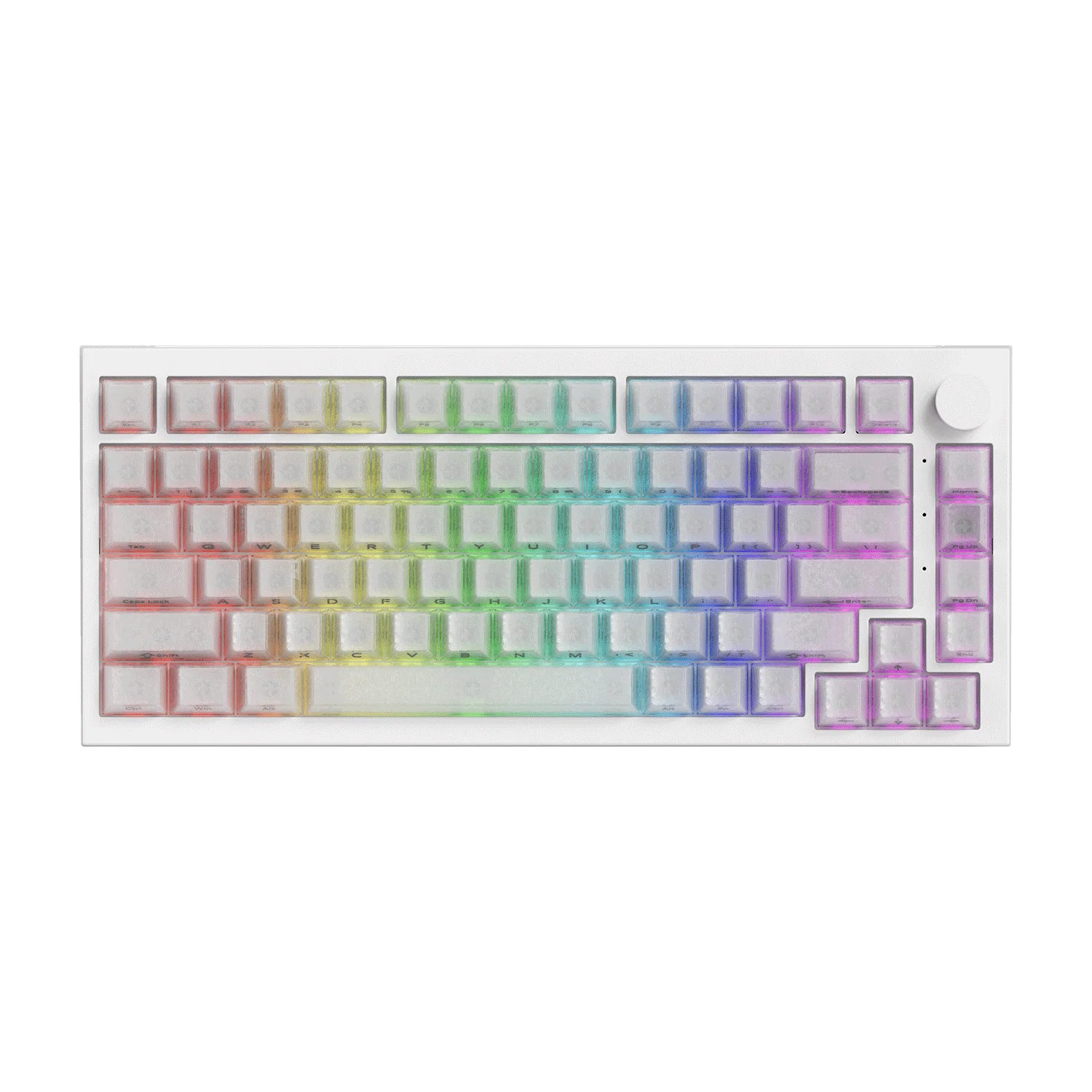 Akko - Keyboard - 5075 V5-HE Fiber Texture (TMR) Magnetic Keyboard