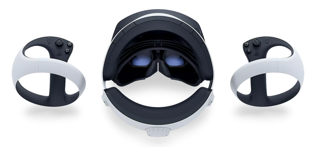 Gogle VR z kontrolerami do gier wirtualnej rzeczywistości