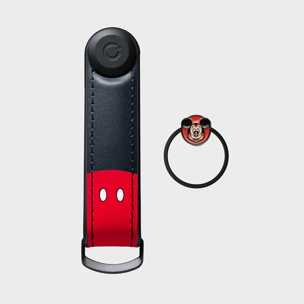 Orbitkey X Disney - Mickey Mouse Hybrid Leather Key Organiser + Ring v2 Kit