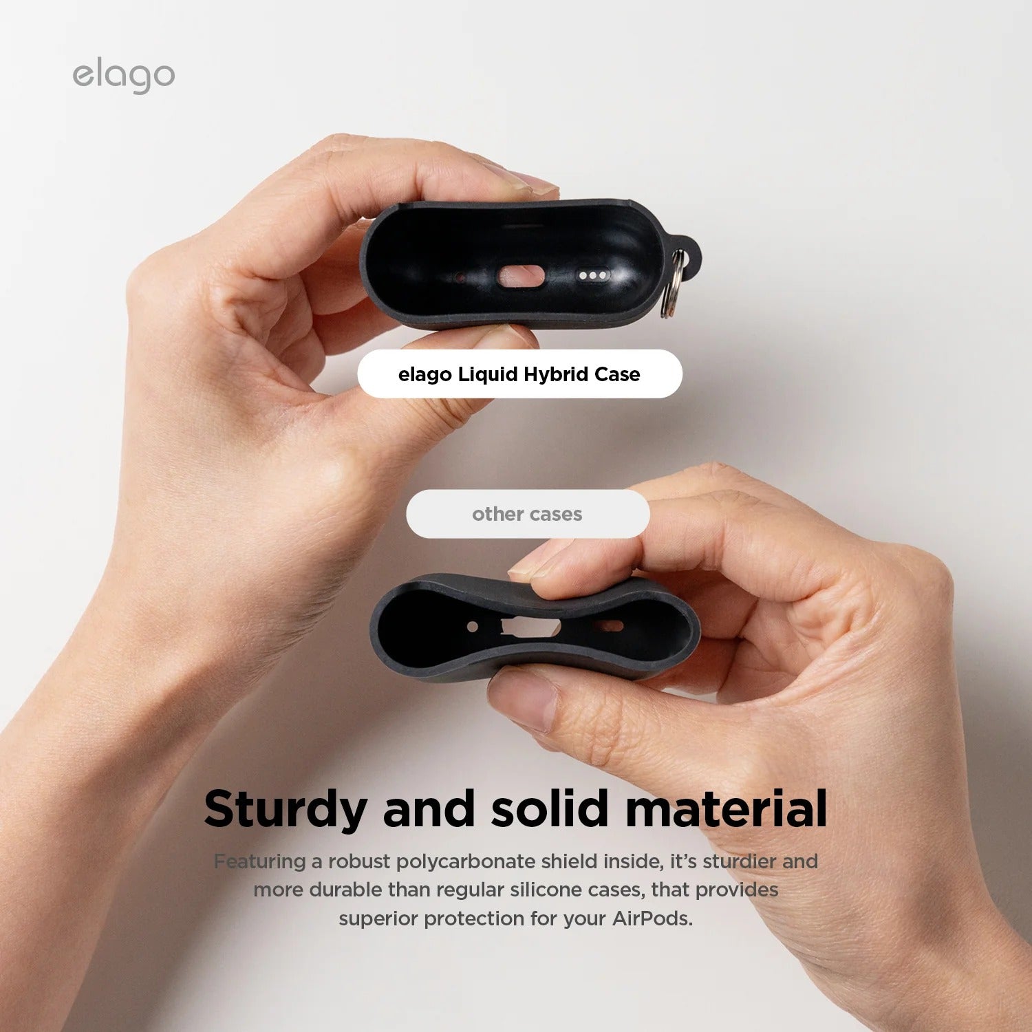 Elago - Liquid Hybrid Hang Case for AirPods 4