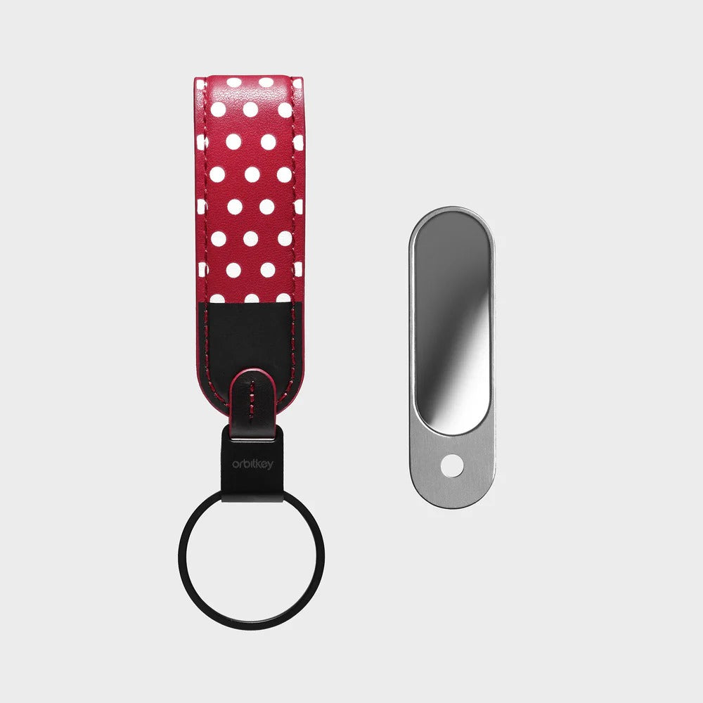 Orbitkey X Disney - Minnie Mouse Loop Keychain + Nail File & Mirror Kit