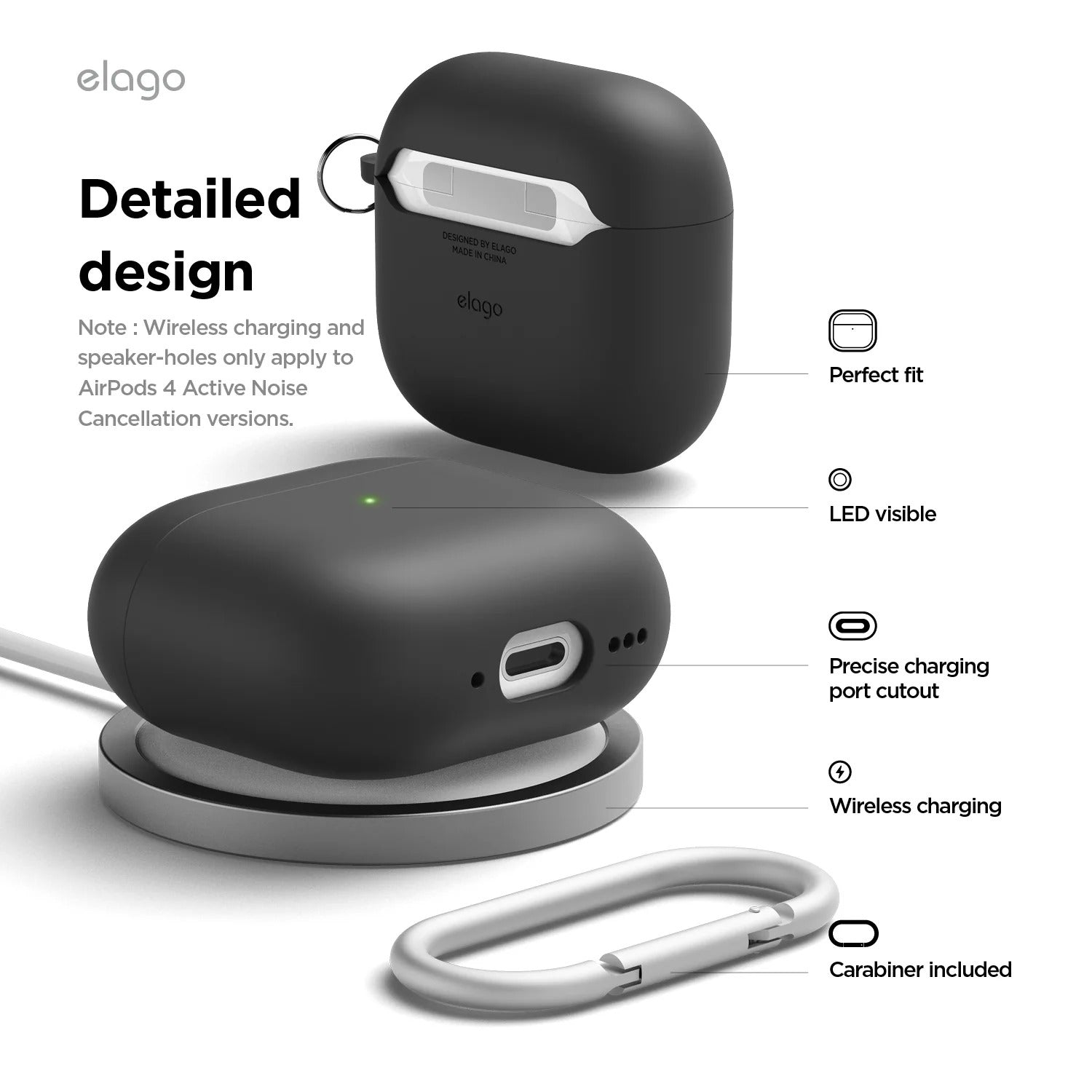 Elago - Liquid Hybrid Hang Case for AirPods 4