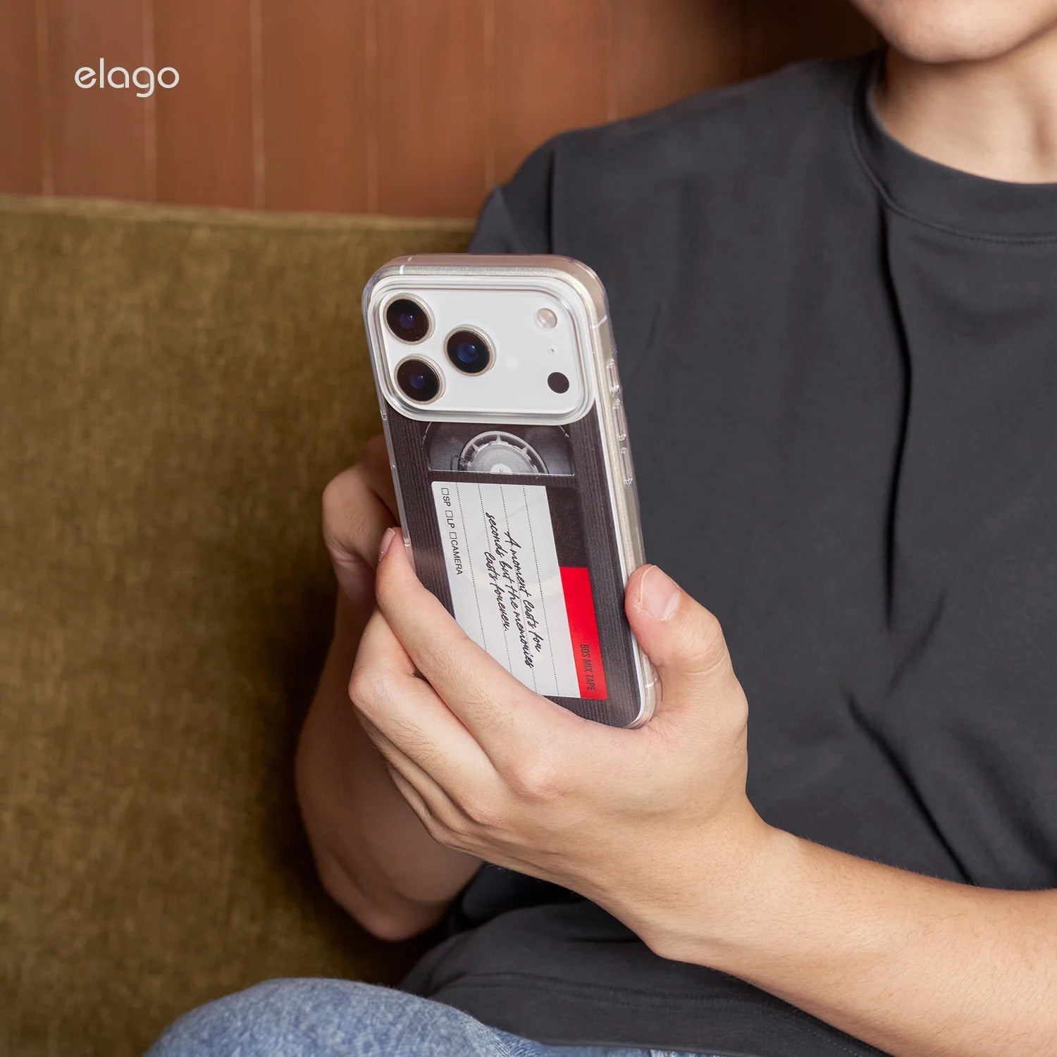 Elago - Betacam Monthly MagSafe Hybrid Clear Case for iPhone 17 / Pro / Pro Max / Air