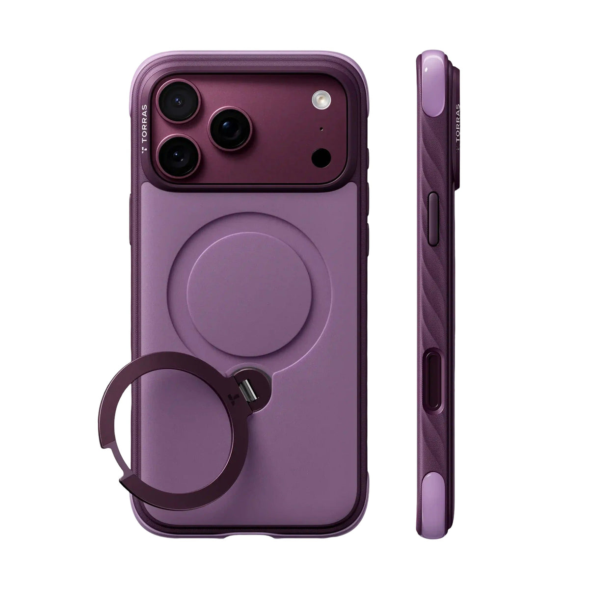 Torras - Ostand Q3 Rugged MagSafe Case for iPhone 18 Pro Max / iPhone 17 Pro Max