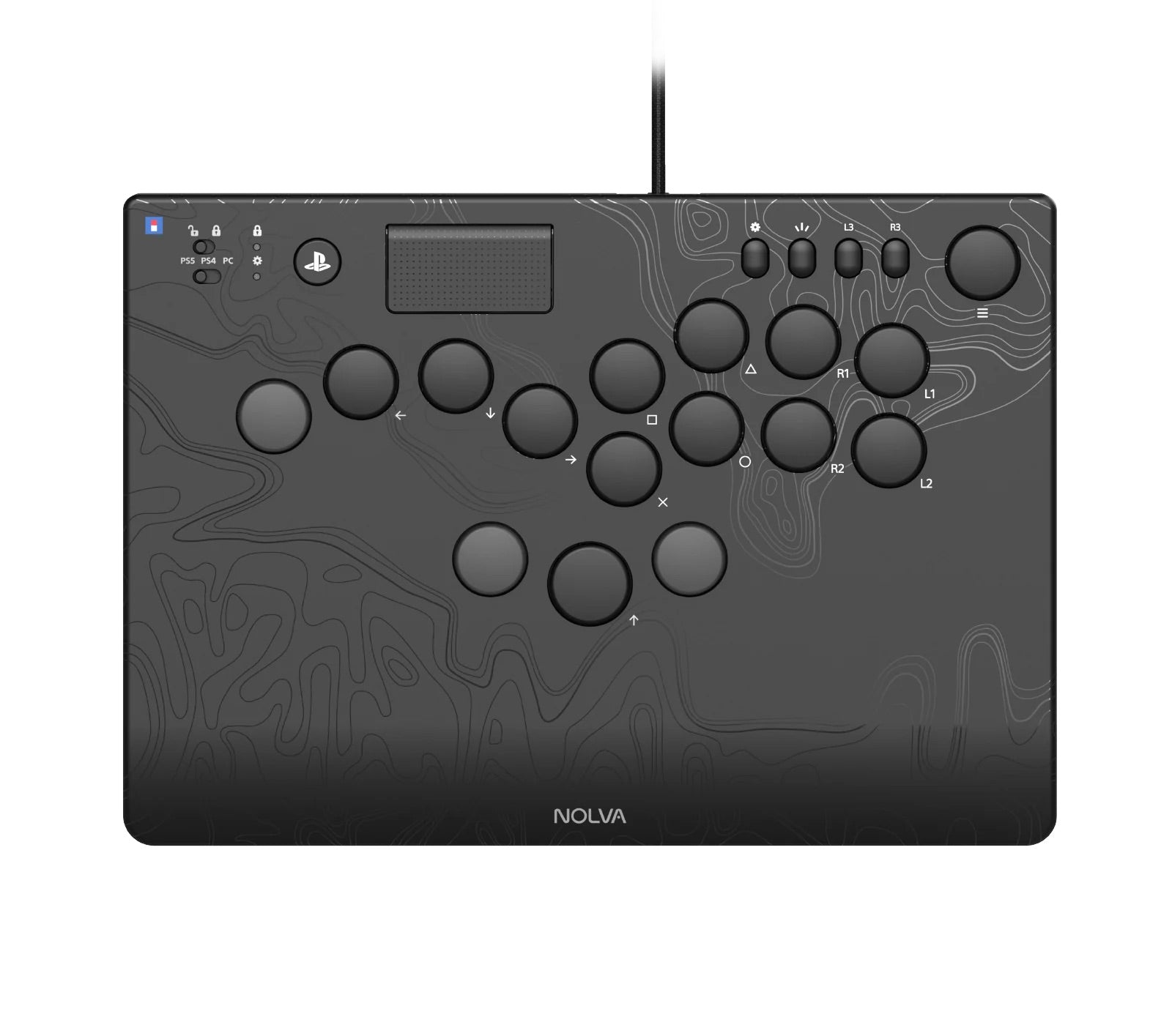 HORI - NOLVA Mechanical All-Button Arcade Controller for PlayStation®5 and Windows 11/10