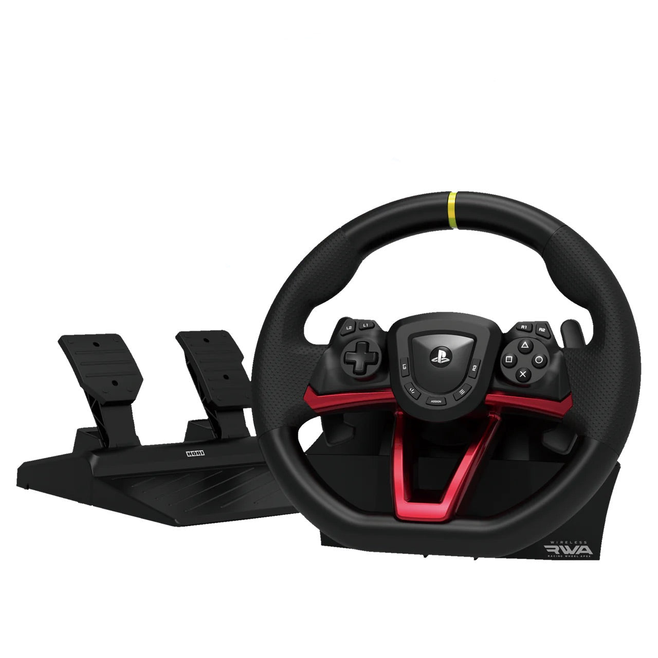 HORI - Wireless Racing Wheel Apex for Playstation 5, PlayStation 4 and PC