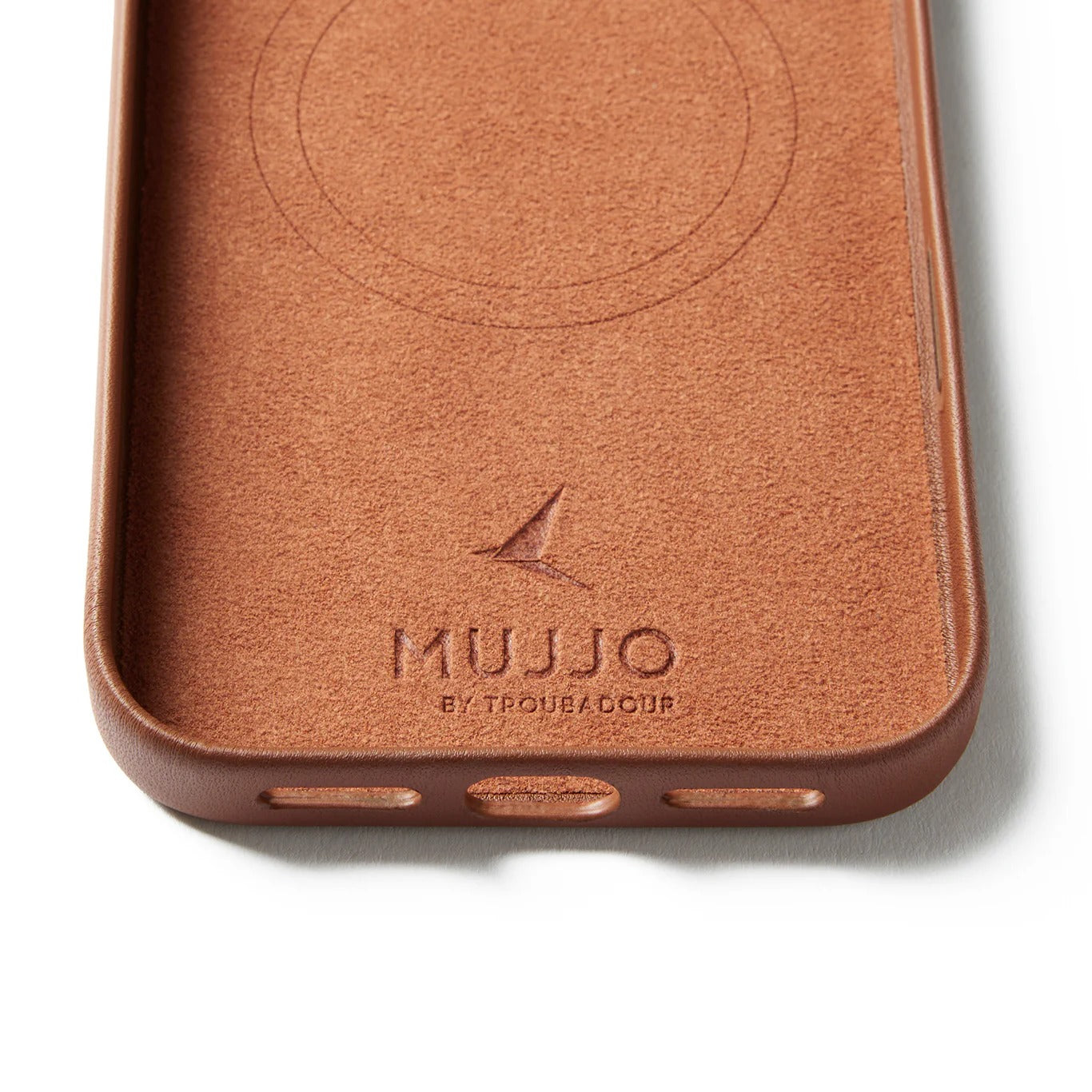 Mujjo - Wallet Leather Case for iPhone 17 Pro / Pro Max