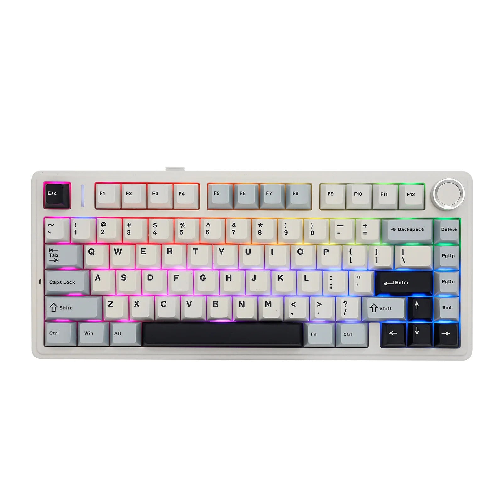AULA - F75 - Gasket-Mounted Triple Modes Wireless Mechanical Keyboard - Glacier Blue