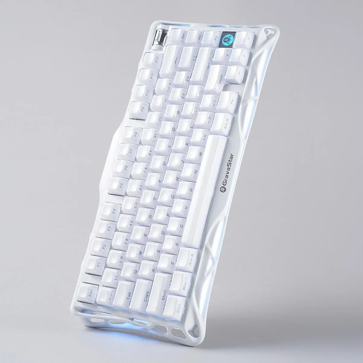 GravaStar - Mercury K1 Opaline White - Wireless Mechanical Keyboard Special Edition