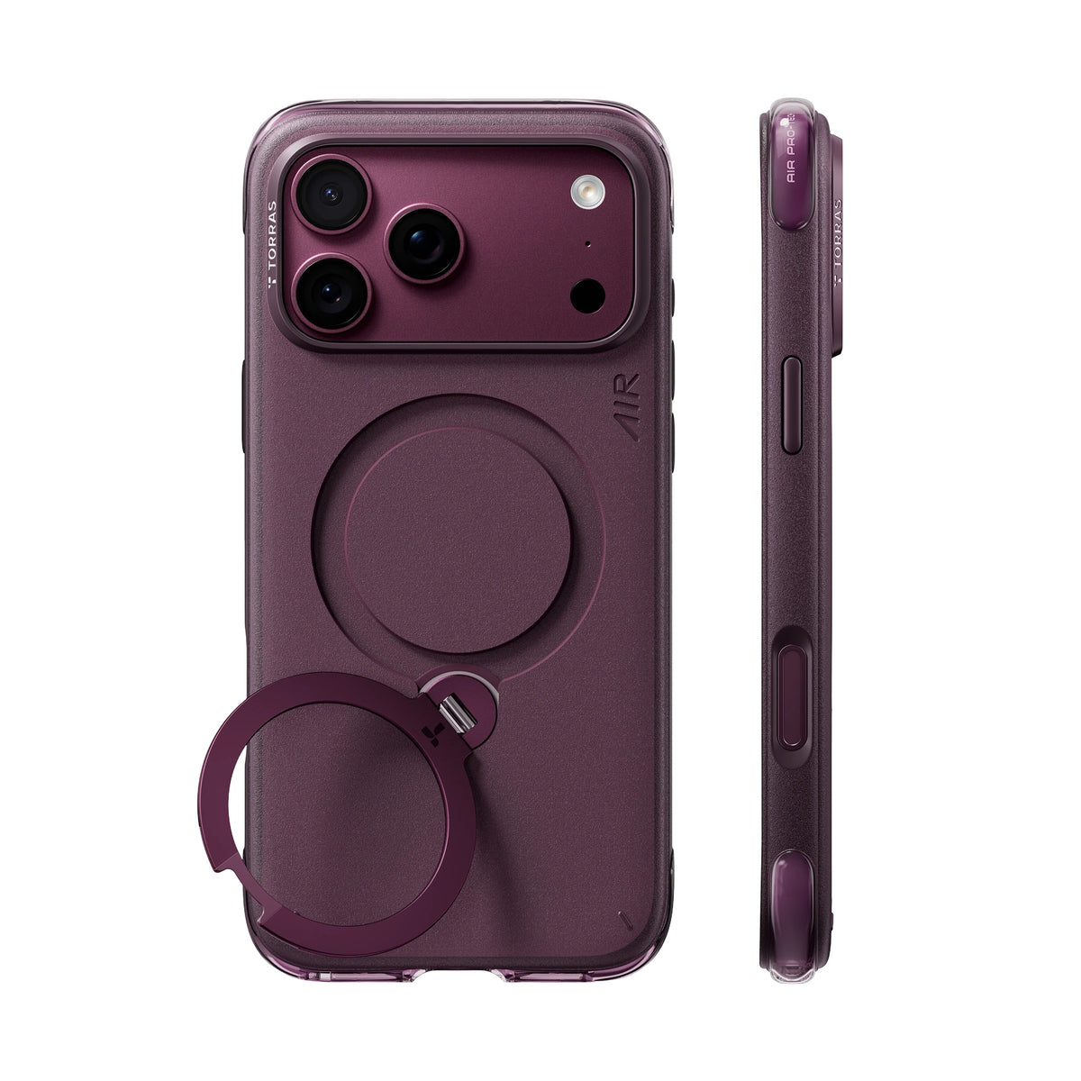Torras - Ostand Q3 Air Essential MagSafe Case for iPhone 18 Pro / iPhone 17 Pro