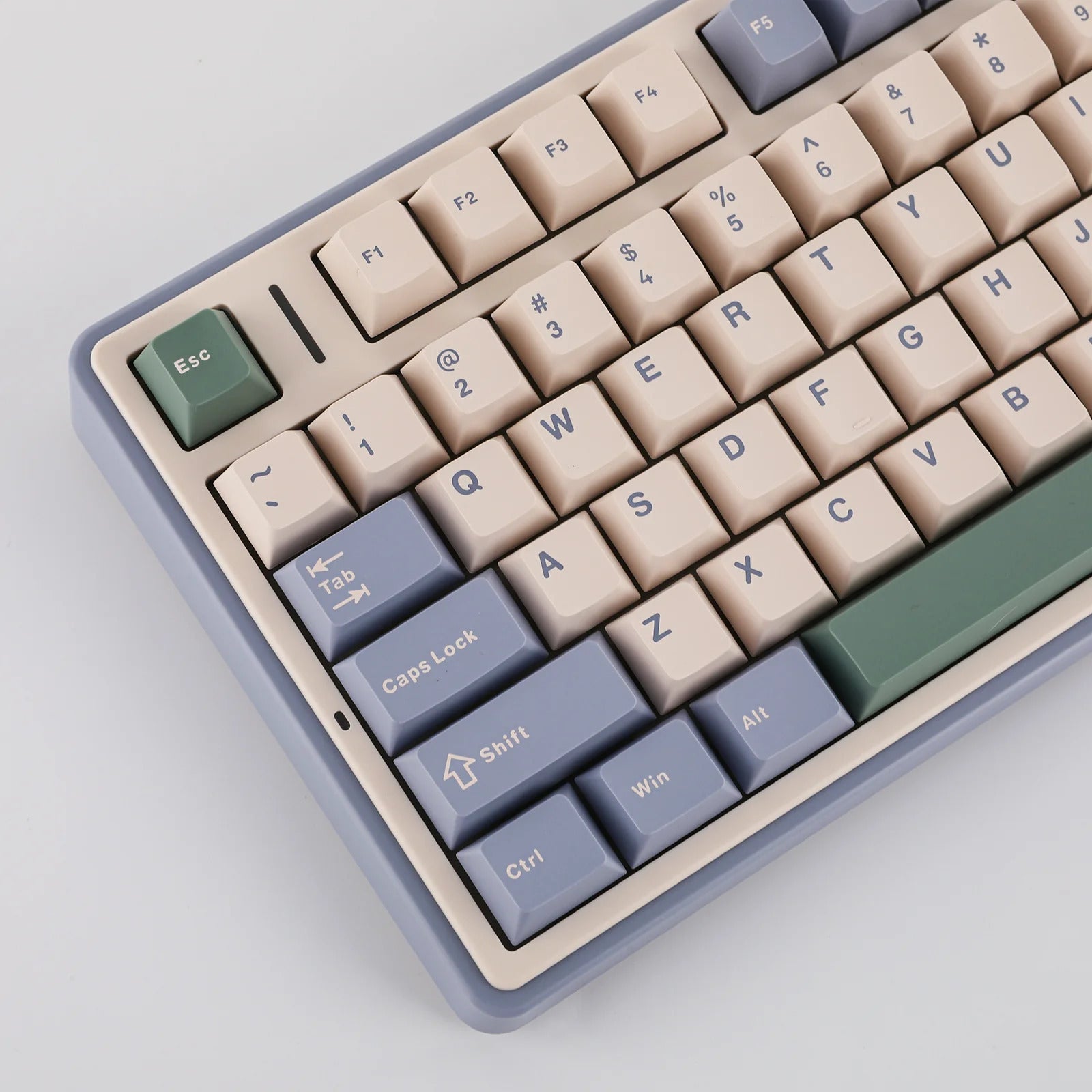 AULA - F75 - Gasket-Mounted Triple Modes Wireless Mechanical Keyboard - Cedar Green