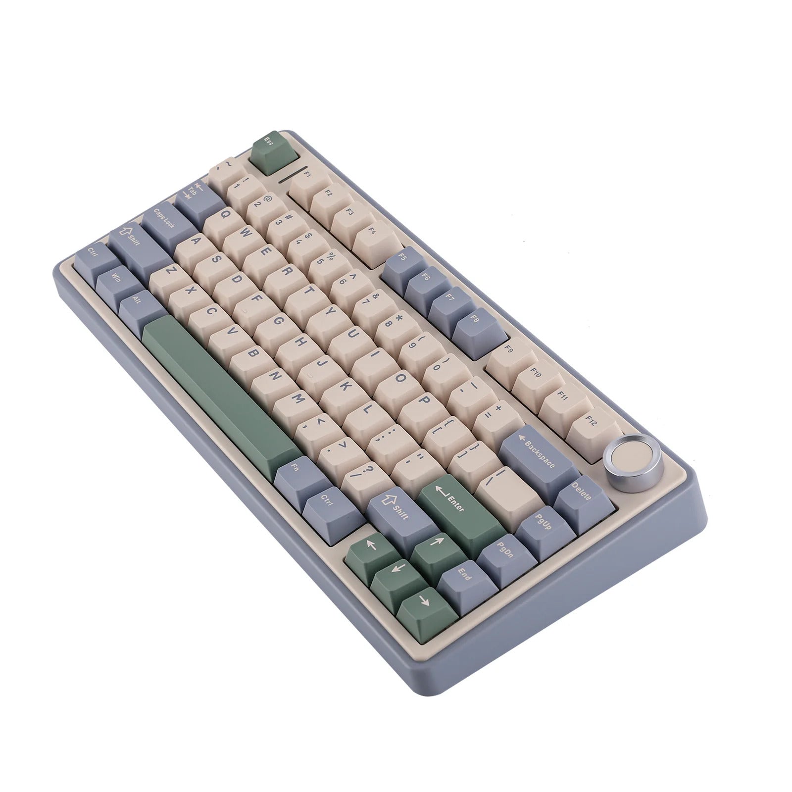 AULA - F75 - Gasket-Mounted Triple Modes Wireless Mechanical Keyboard - Cedar Green