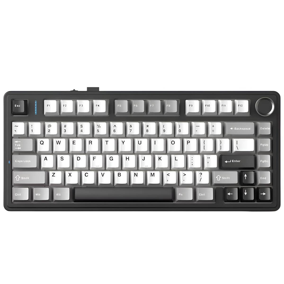 AULA - F75 HE - Magnetic Gaming Keyboard Grey & Black & White