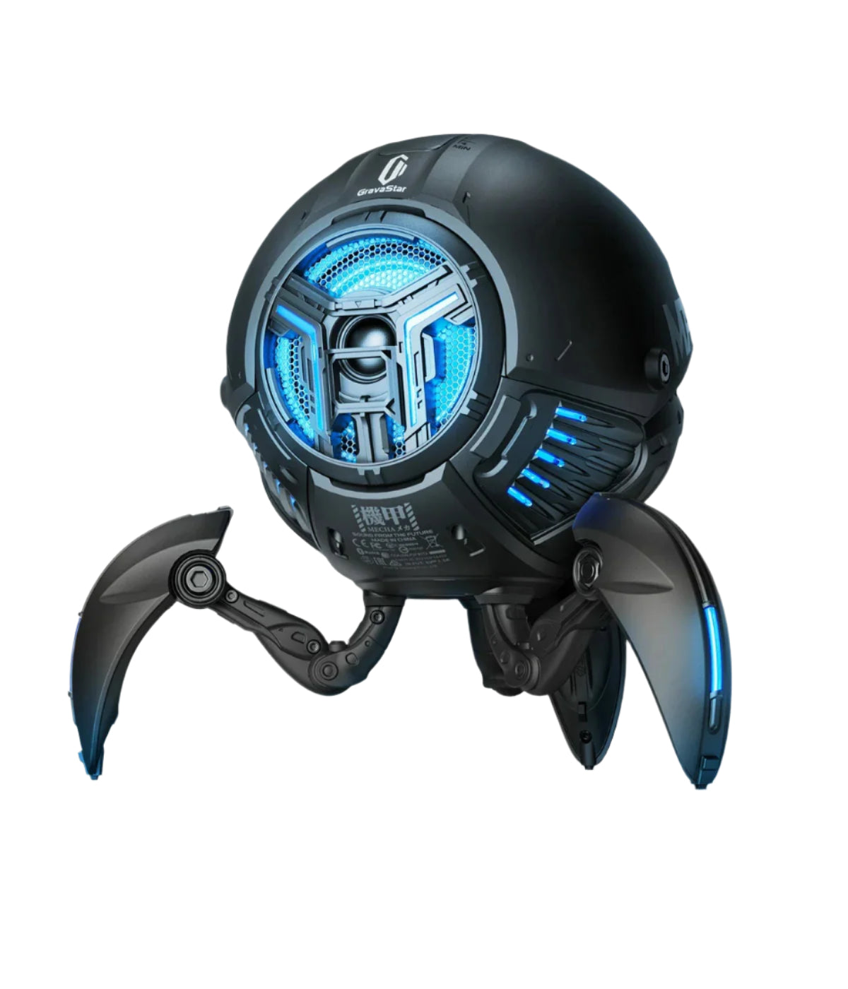 GravaStar - Mars Pro Black - Wireless Bluetooth Speaker