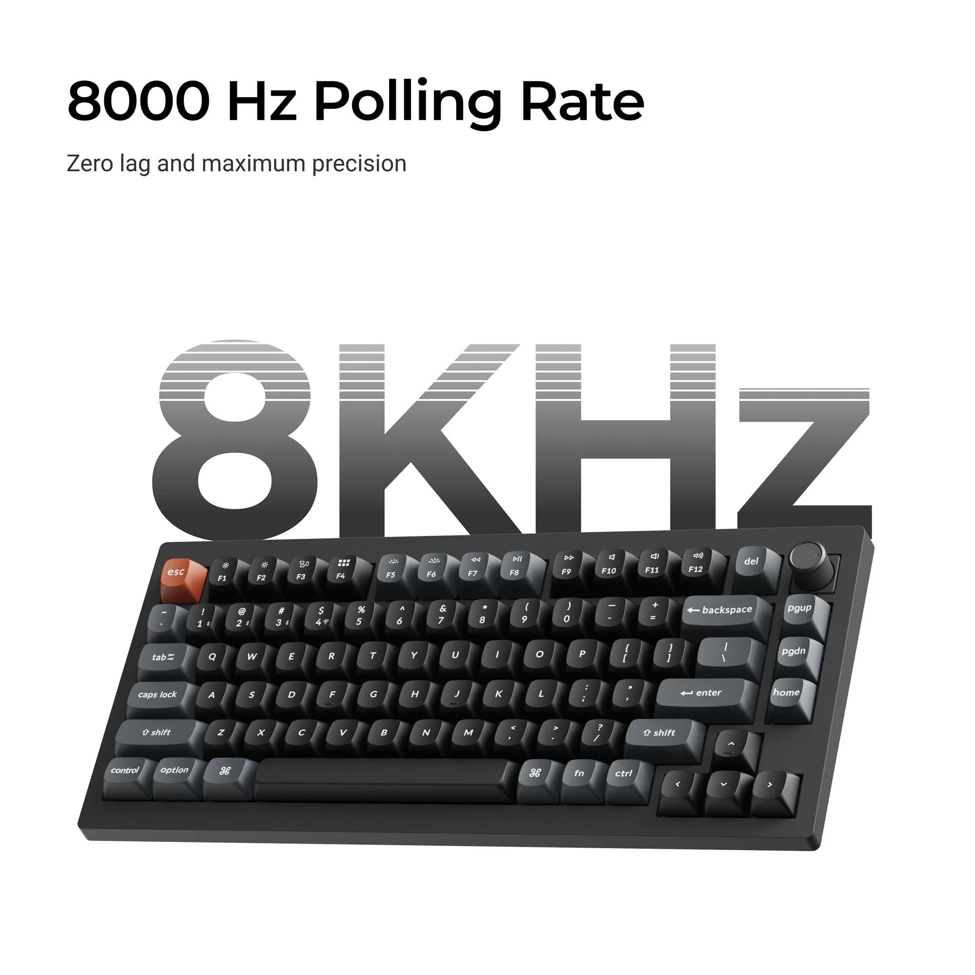 Keychron - V1 Ultra 8K Wireless Custom Mechanical Keyboard