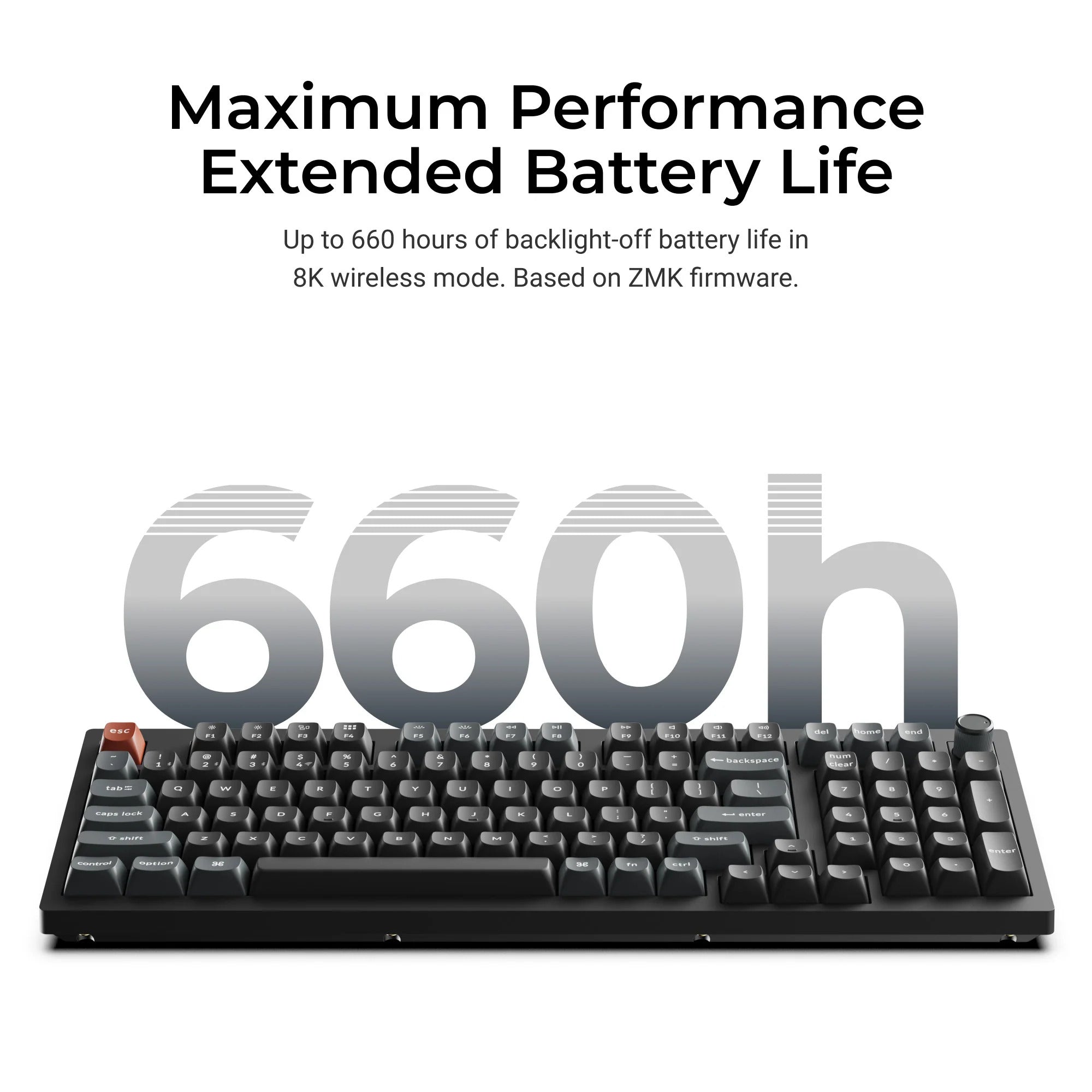 Keychron - V5 Ultra 8K Wireless Custom Mechanical Keyboard