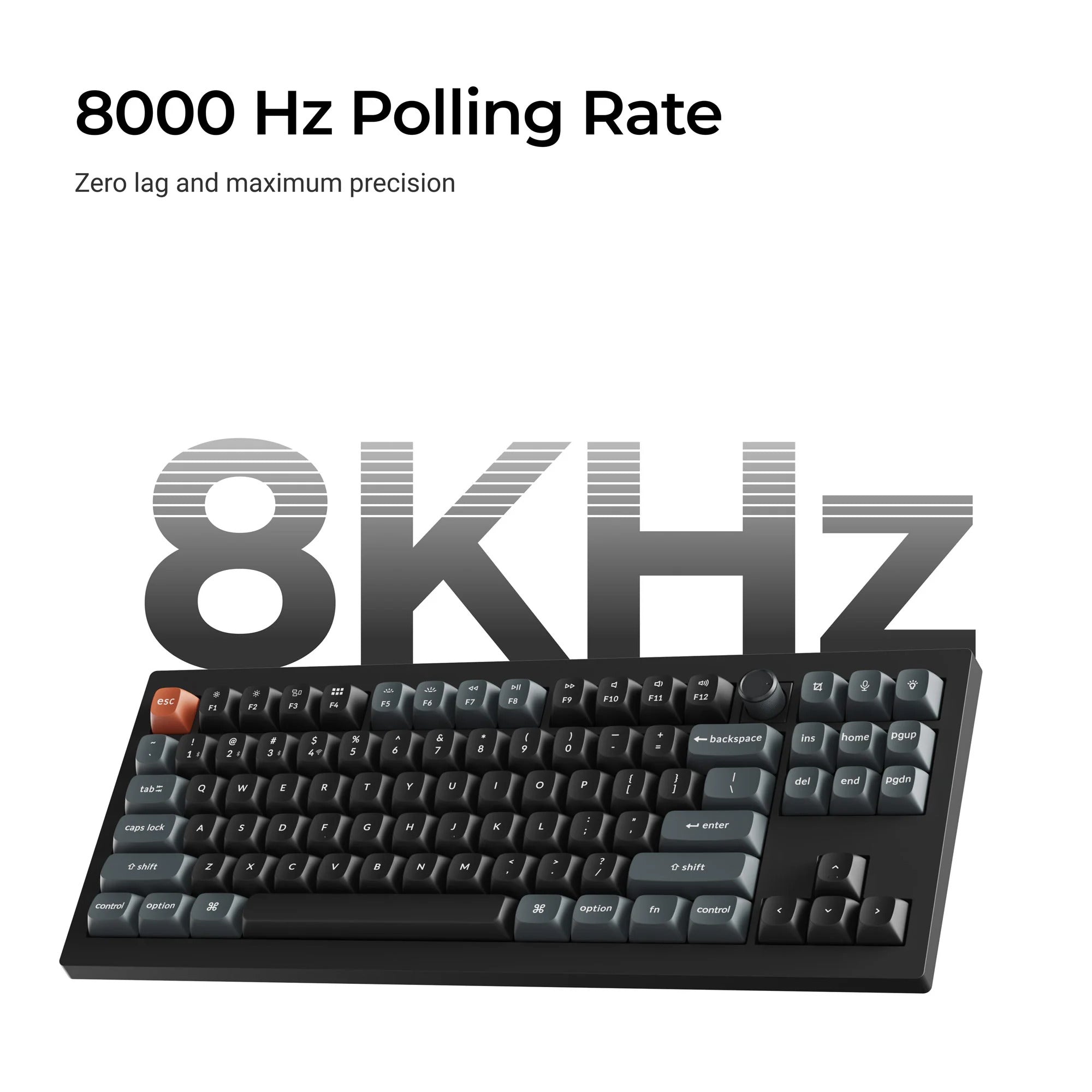 Keychron - V3 Ultra 8K Wireless Custom Mechanical Keyboard