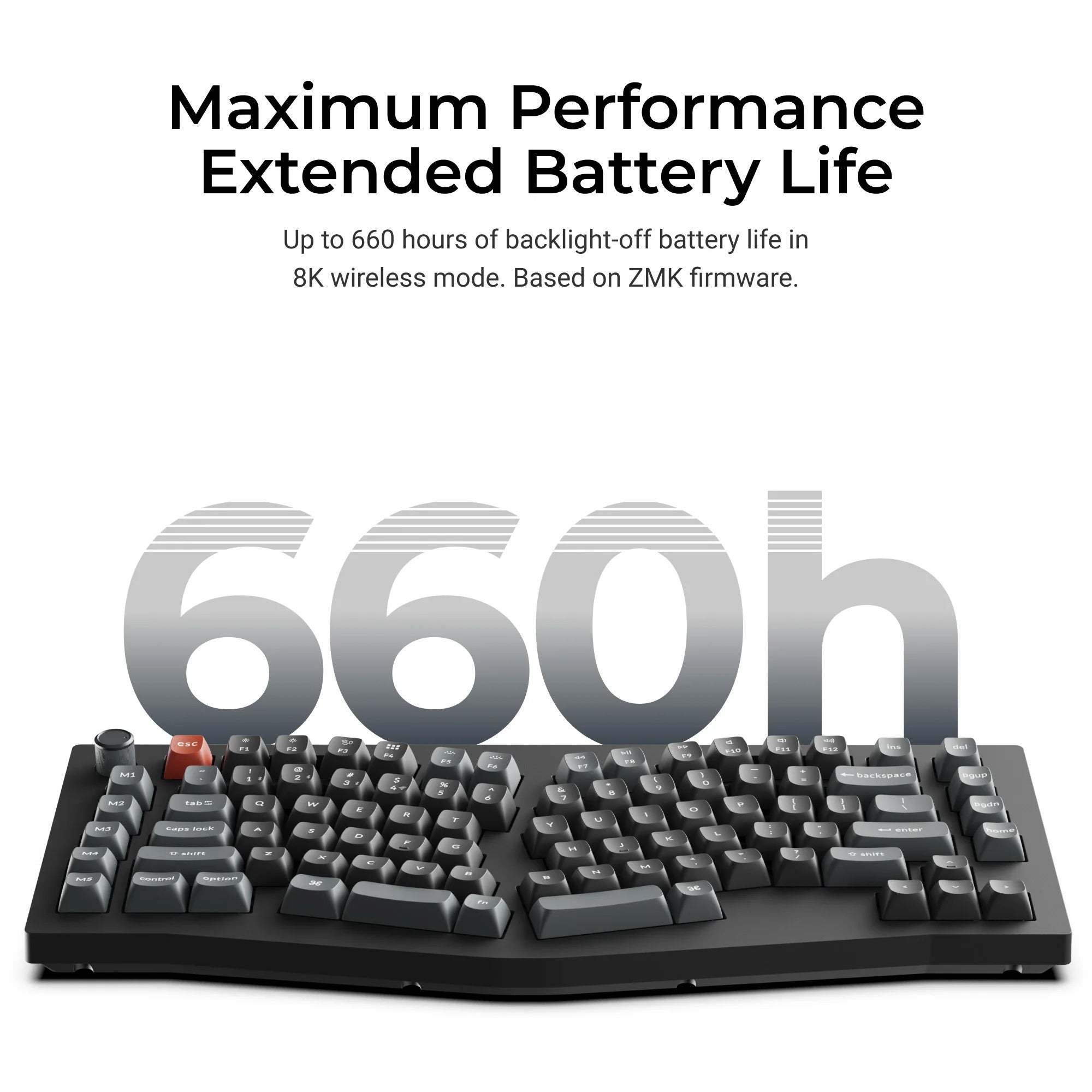 Keychron - V10 Ultra 8K Wireless Custom Mechanical Keyboard