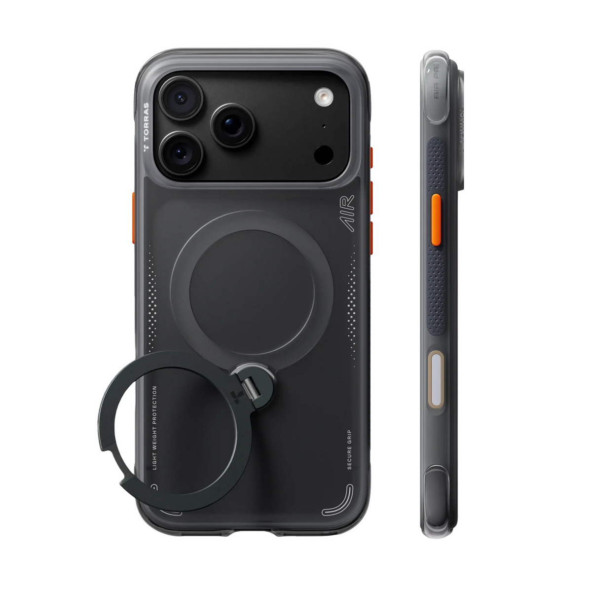 Torras - Ostand Q3 Air MagSafe Case for iPhone 18 Pro Max / iPhone 17 Pro Max