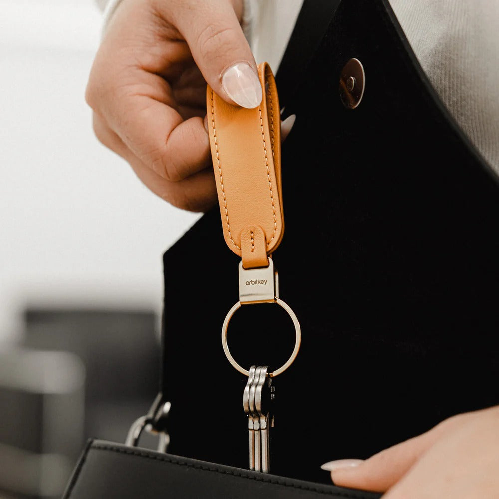 Orbitkey - Leather Loop Keychain