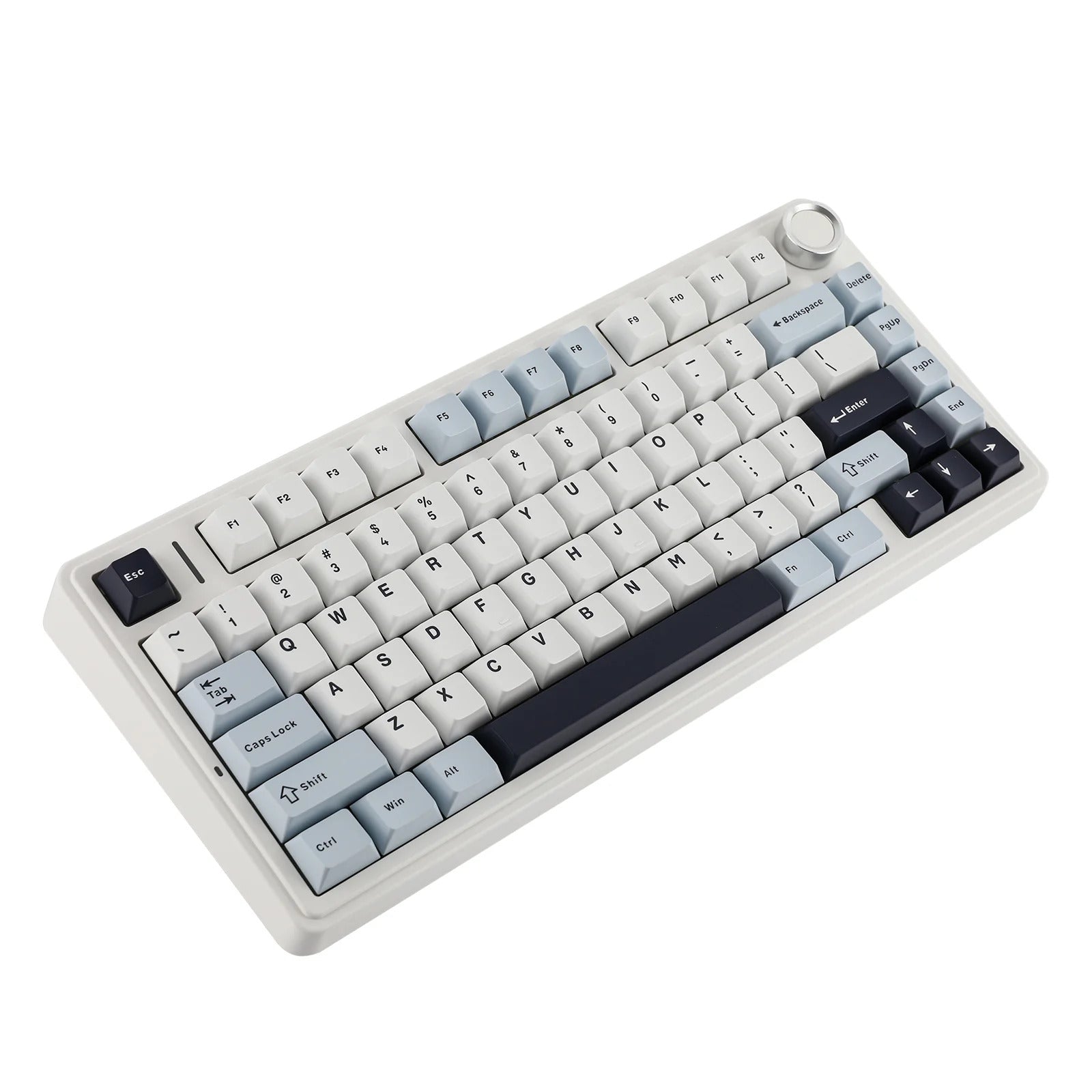 AULA - F75 - Gasket-Mounted Triple Modes Wireless Mechanical Keyboard - Glacier Blue