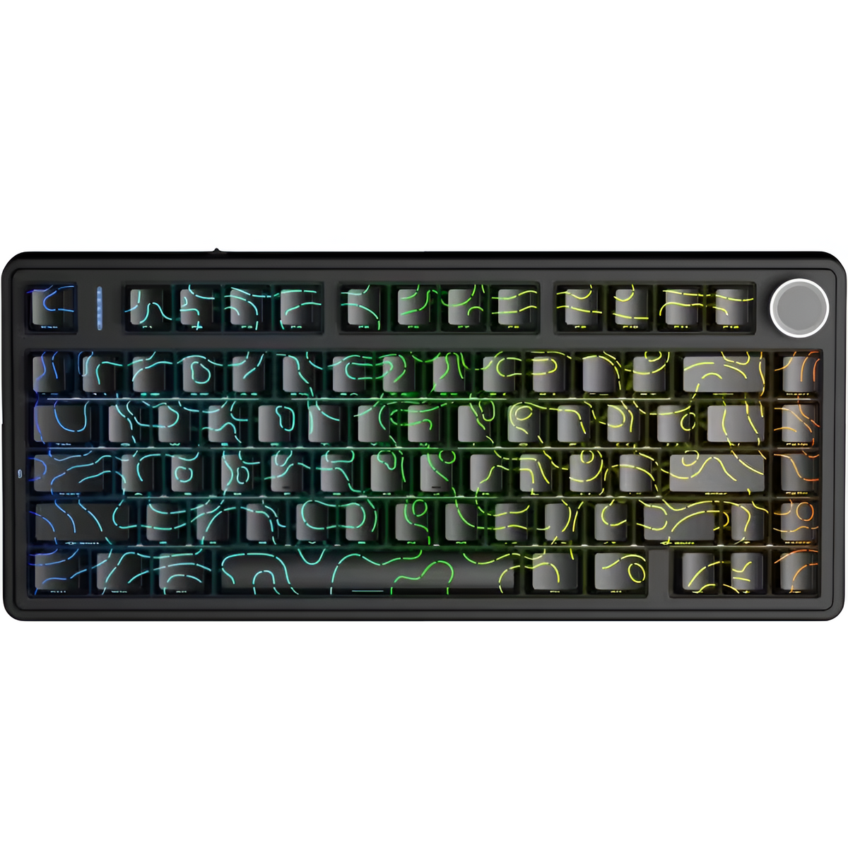 AULA - F75 HE - Magnetic Gaming Keyboard Black Contour