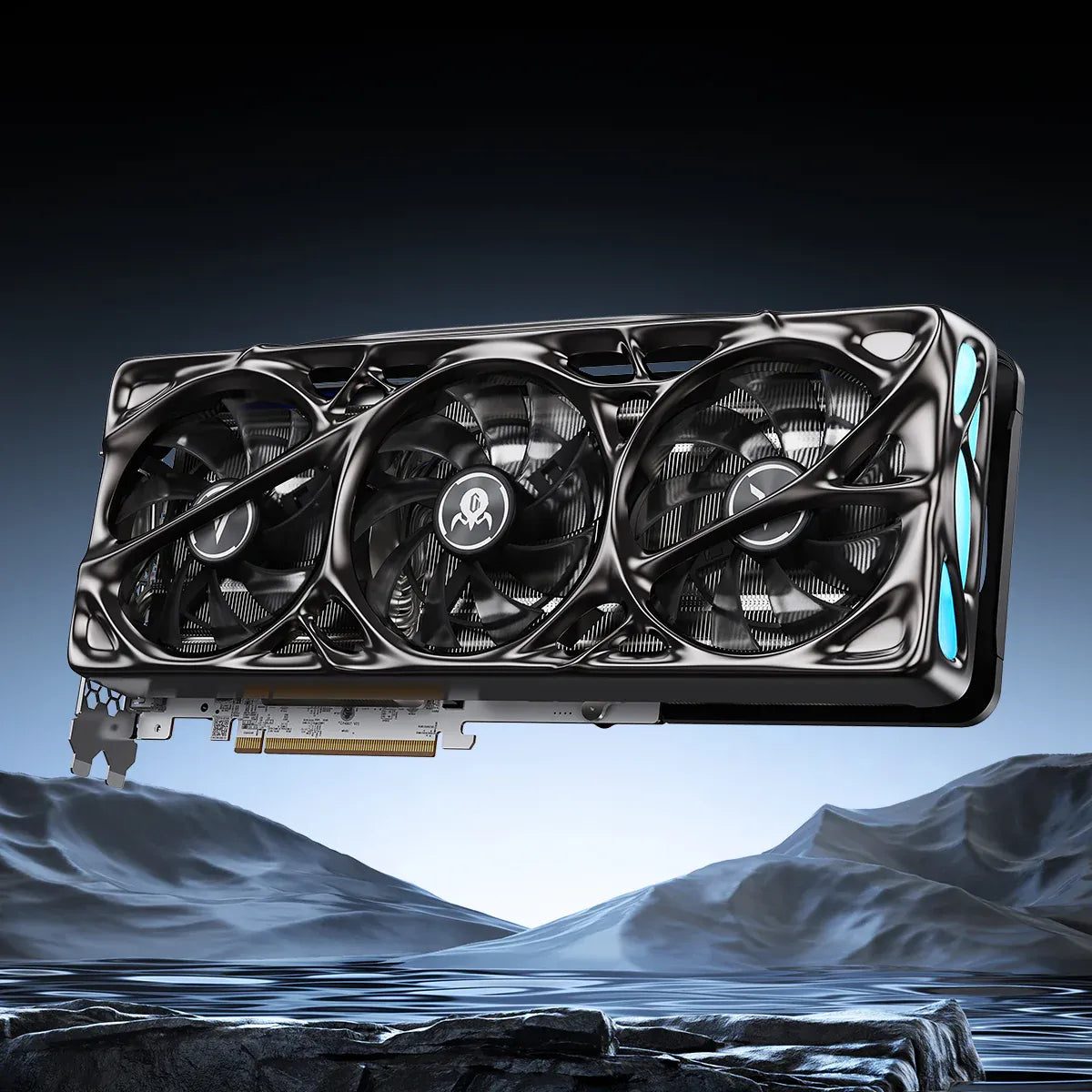 GravaStar x Yeston - AMD RADEON RX 9070 XT 16G GDDR6 Mercury Nova OC - Graphics Card