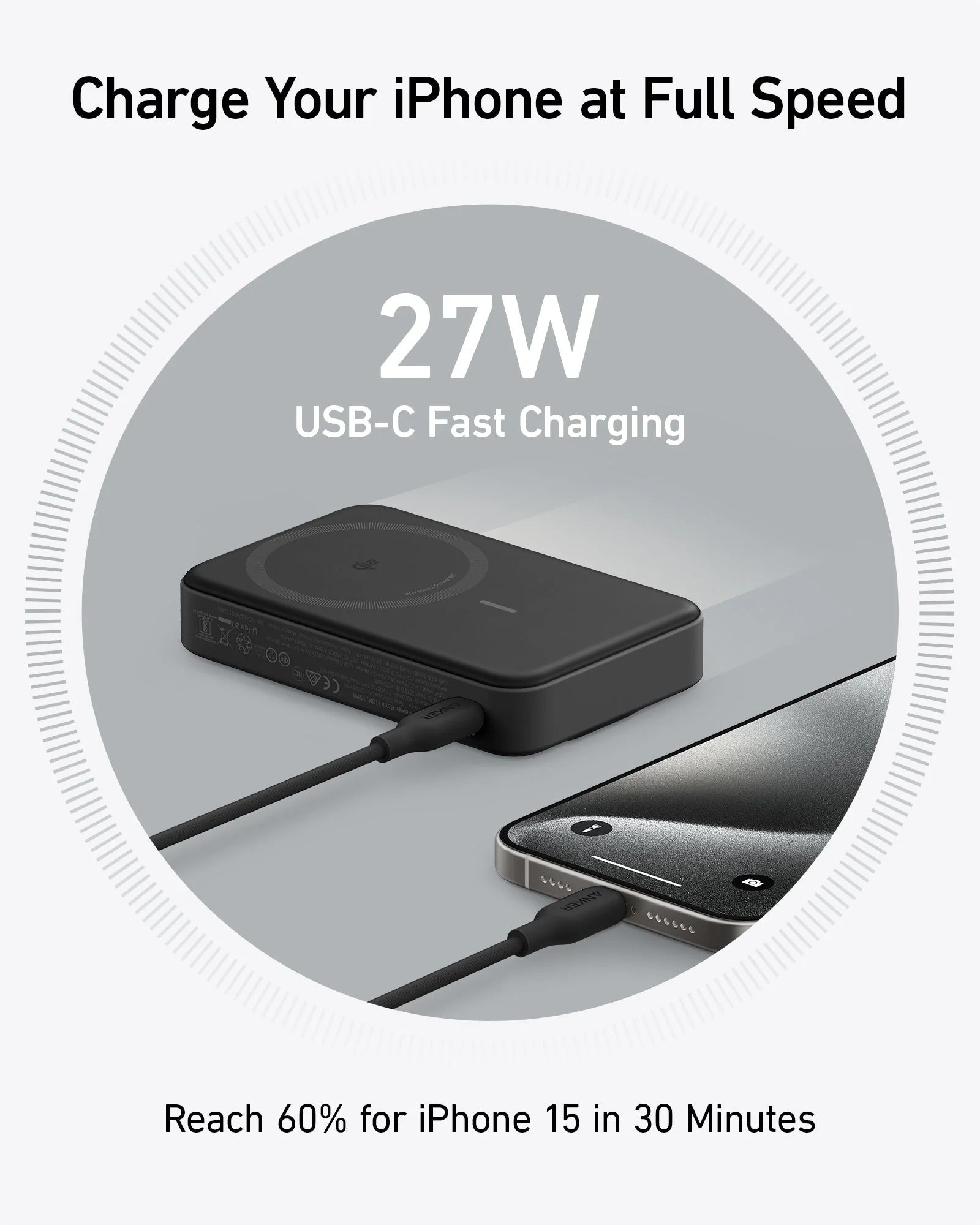 Anker - MagGo Power Bank (10K)