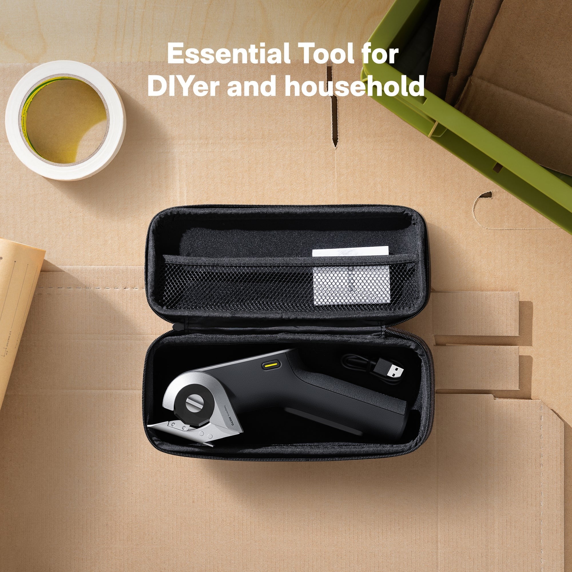 HOTO - Edgeflow Cordless Electric Scissors Gray